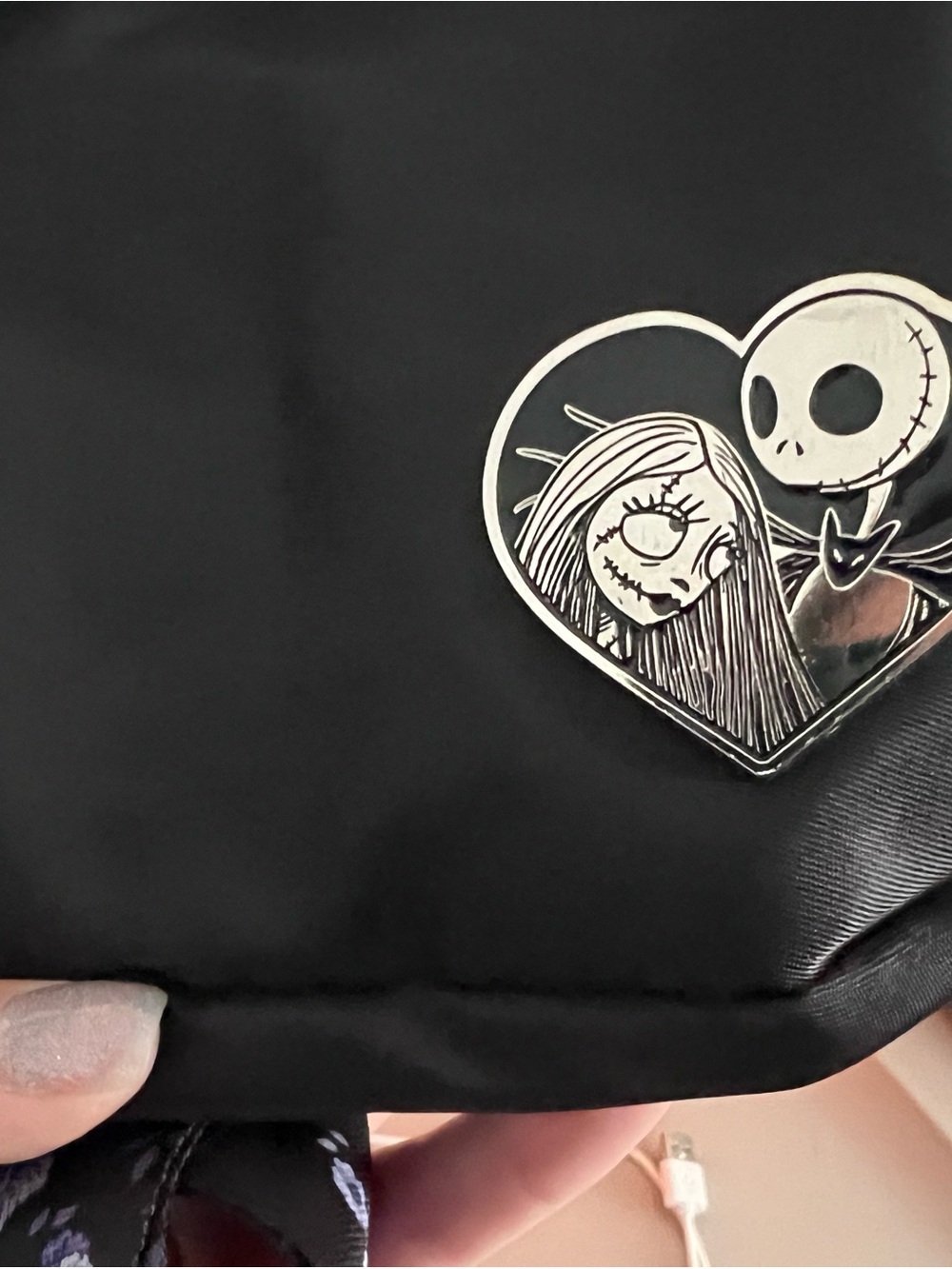 Jack & Sally pouch bag
